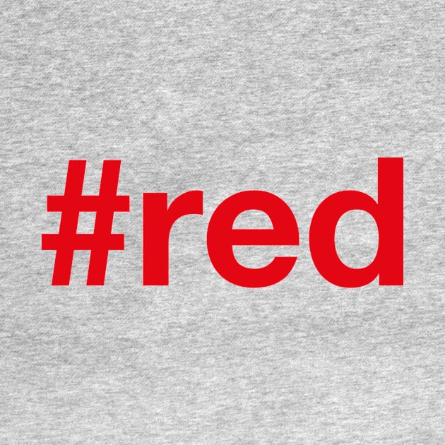 RED Hashtag by eyesblau